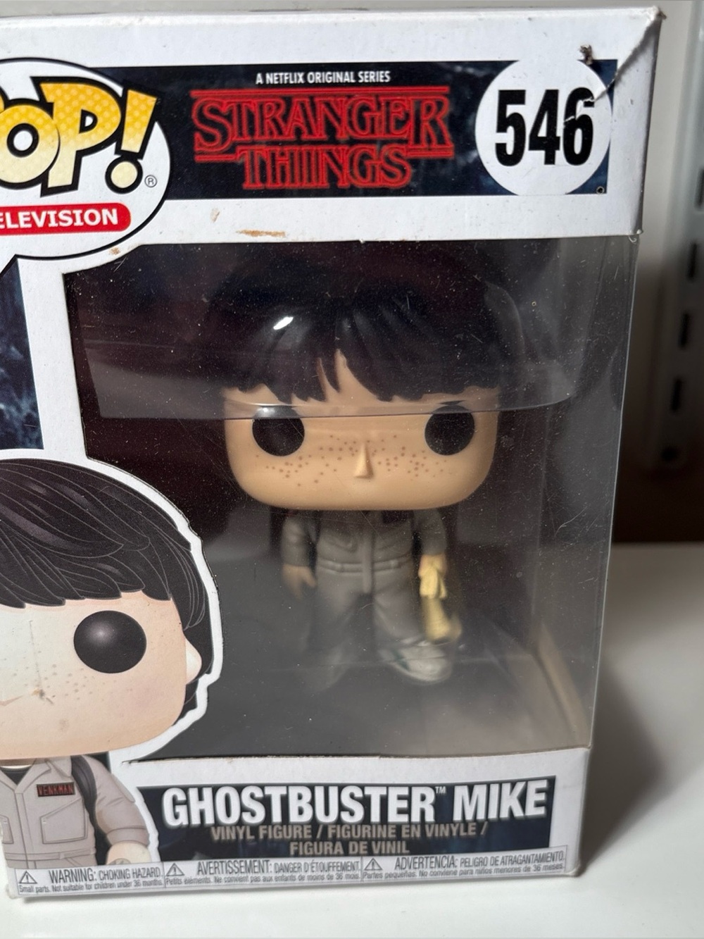 Funko Pop! Vinyl Stranger Things Ghostbuster Mike #546 Vinyl Figure